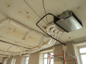 монтаж канальной системы DAIKIN